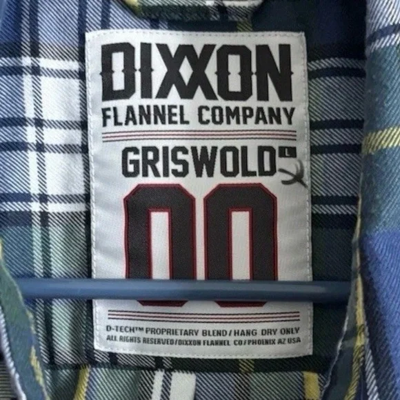 DIXXON GRISWOLD FLANNEL WOMENS SIZE LARGE - Picture 3 of 8